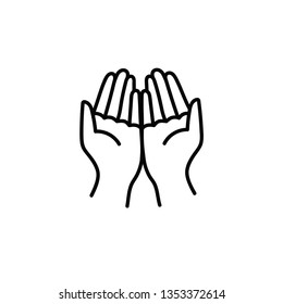 Hand Gesture: Praying hands