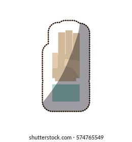 Hand gesture sign icon vector illustration graphic design