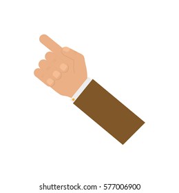 Hand gesture sign icon vector illustration graphic design