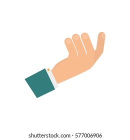 Hand gesture sign icon vector illustration graphic design
