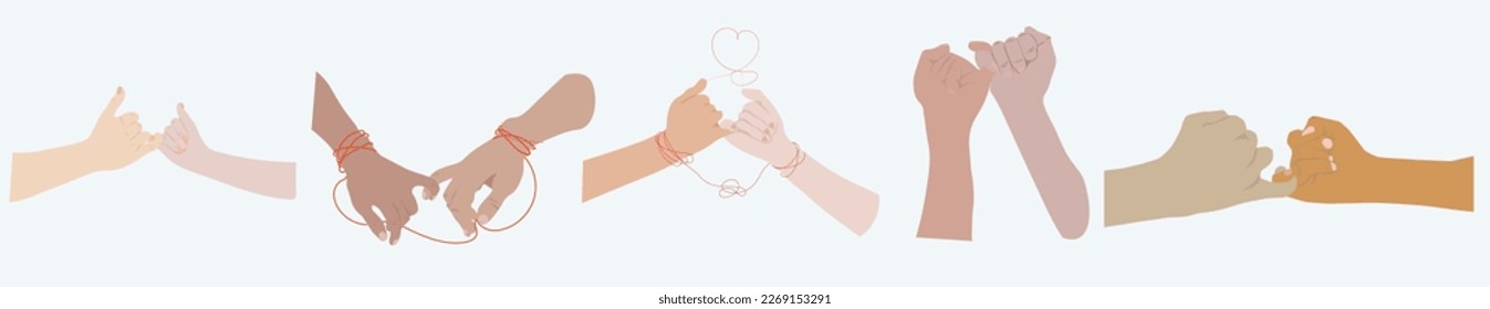 hand gesture vector eps 10