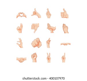 Hand gestures