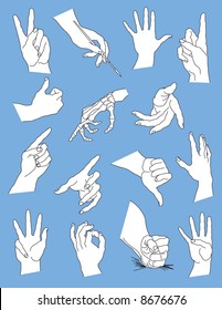 Hand gestures
