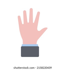 hand gestures of business people element for finance