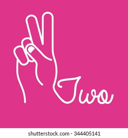 hand gestures design, vector illustration eps10 graphic 