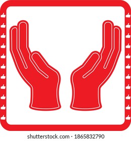 Hand Gestures Line Icons vector design Icons hand gestures, gray isolated on white background of thin lines, vector illustration