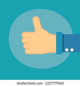 Hand gestures lineal icon.