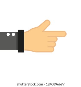 Hand gestures lineal icon.