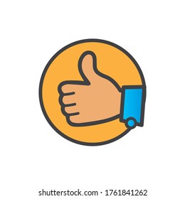  Hand gestures and sign language isolated . Vector illustration of human hands.