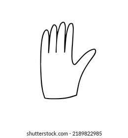 Hand gestures sign for smartphone touch technology, people connection. Vector illustration 