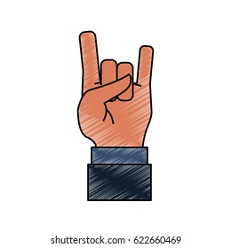 Hand gesturing symbol