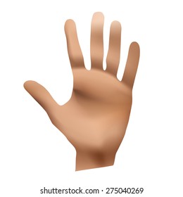 Hand give 5 icon