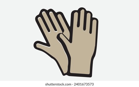 hand globes vector icon design