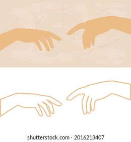 Hand Of God, The Creation of Adam,