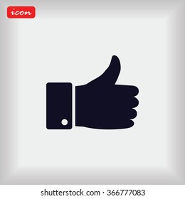   hand. good vector 