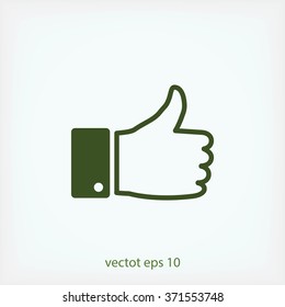   hand good vector 