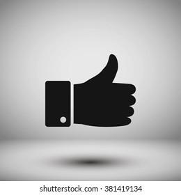   hand. good vector 