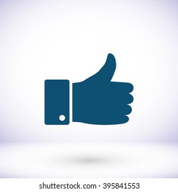   hand. good vector 