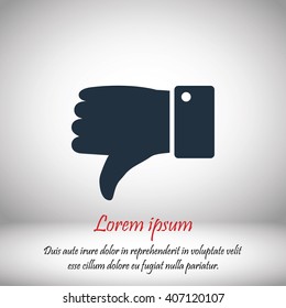   hand. good vector 