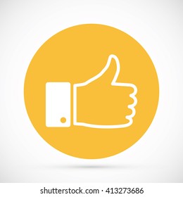   hand good vector 