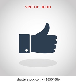   hand. good vector 