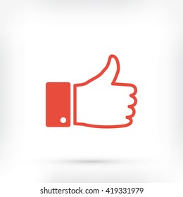   hand good vector 