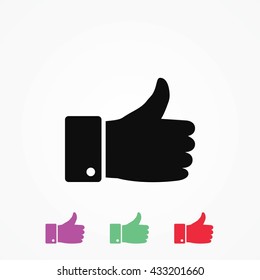   hand. good vector 