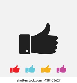   hand. good vector 