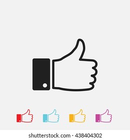  hand good vector 