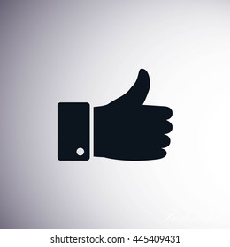   hand. good vector 