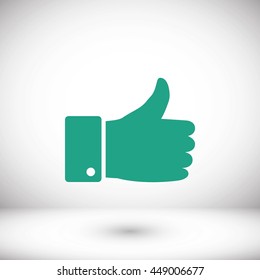   hand. good vector 