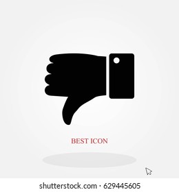 hand. good vector, flat design best vector icon