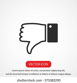   hand. good vector  icon