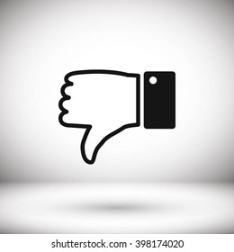   hand. good vector  icon