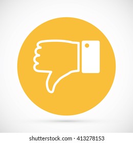   hand. good vector  icon