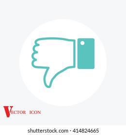   hand. good vector  icon