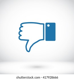   hand. good vector  icon
