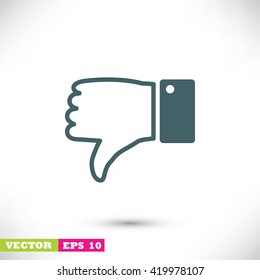   hand. good vector  icon