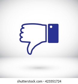   hand. good vector  icon