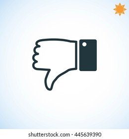   hand. good vector  icon