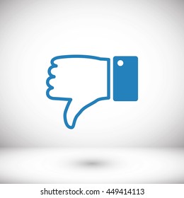   hand. good vector  icon