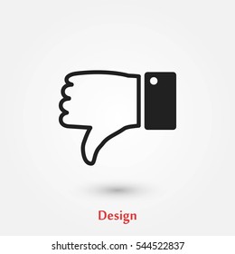hand. good vector icon, flat design best vector icon