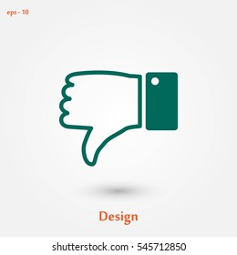hand. good vector icon, flat design best vector icon