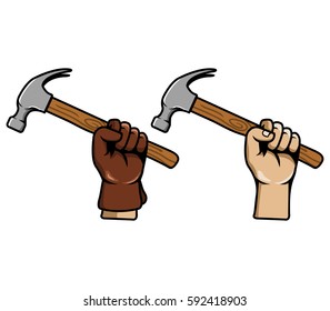 Hand Grab Hammer