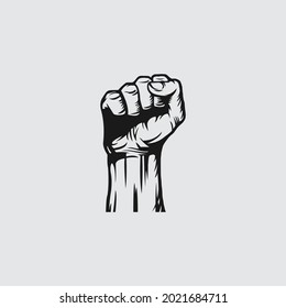 hand graphic vector design logo