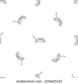Hand grass cut icon. Outline illustration of hand grass cut vector icon for web design isolated on white background