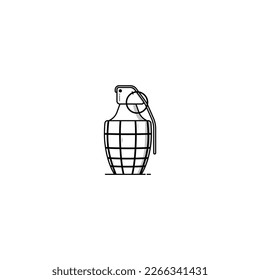 Hand greande icon isolated vector graphics
