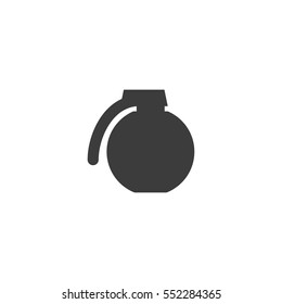 hand grenade icon. sign design