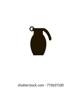 hand grenade icon. sign design