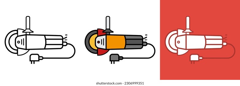 Hand Grinder Icon, the grinder icon symbolizes a versatile and powerful tool used for grinding and shaping various materials.